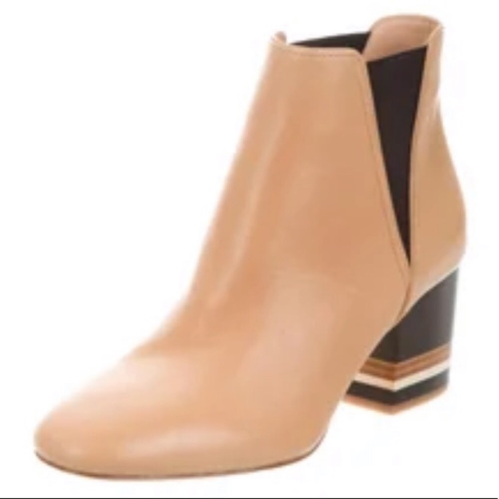 Diane von Furstenberg leather booties